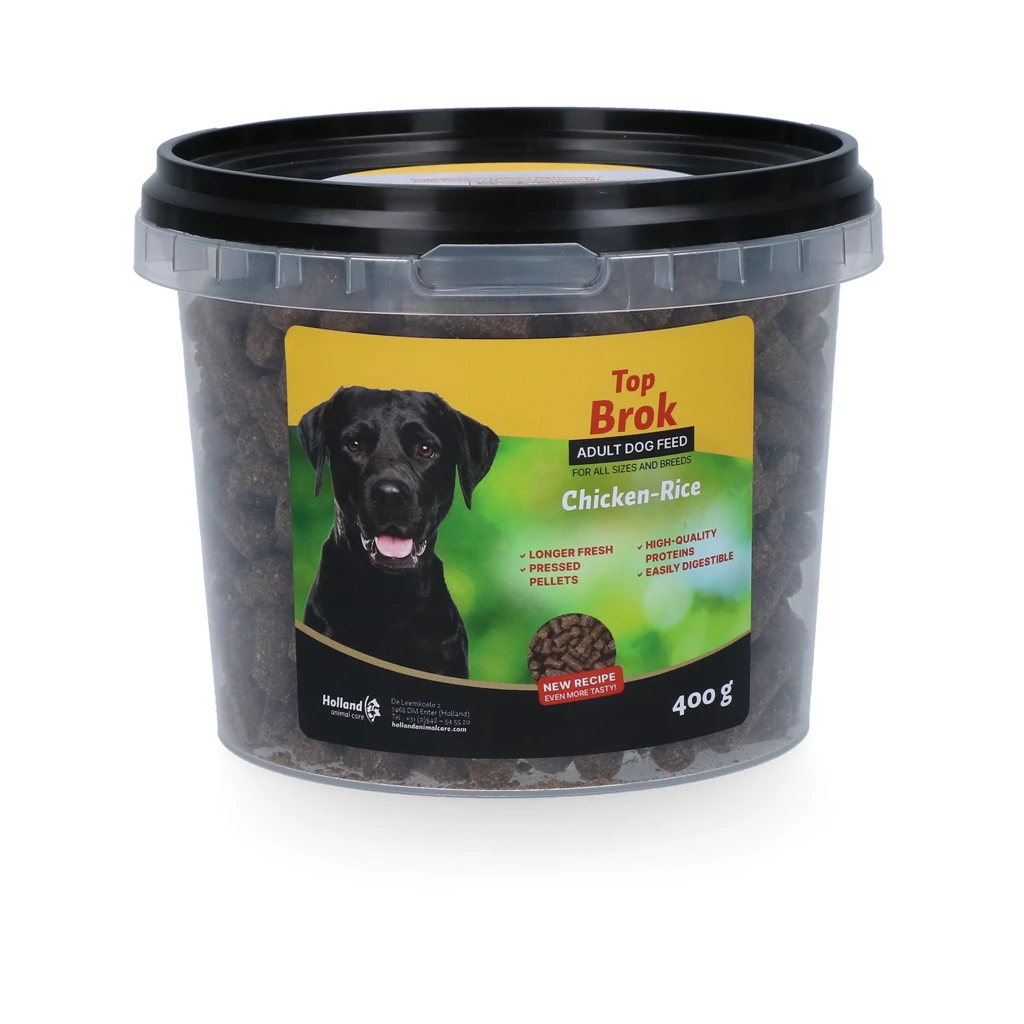 Topbrok - Excellent - Gepresste Pellets - Huhn & Reis