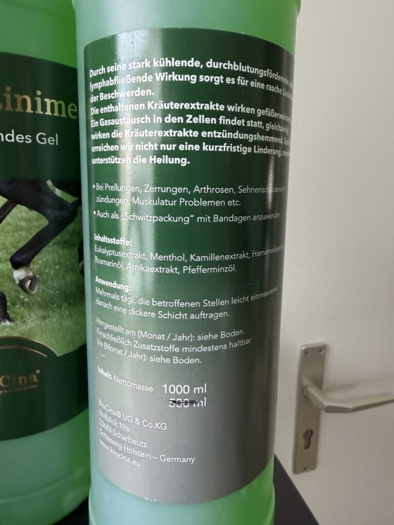 BioCina - Kräuter Liniment